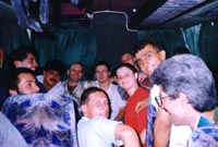 w autobusie do Teheranu
